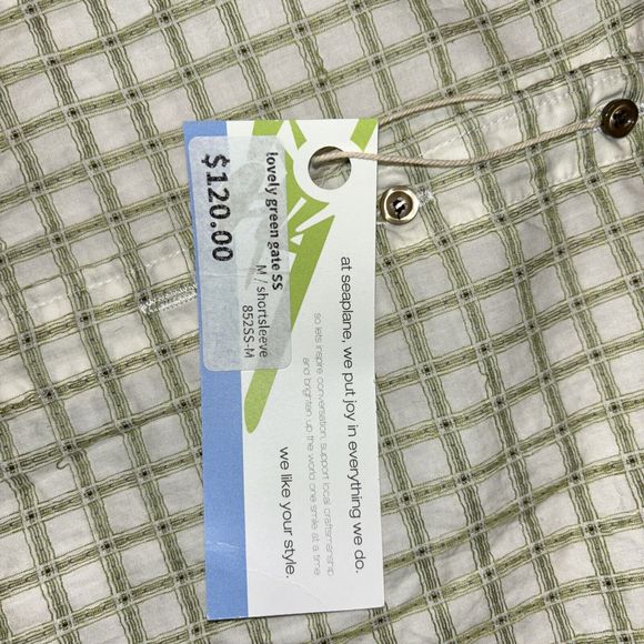 Vintage SeaPlane Button Up Shirt Limited Edition USA •Mens Medium - Picture 2 of 6